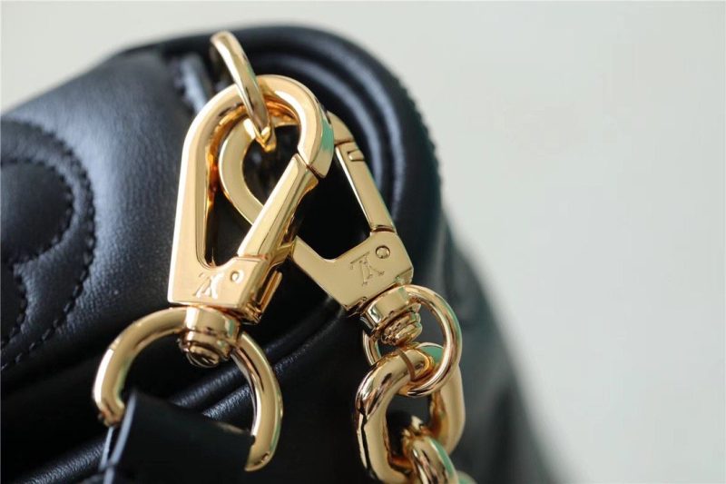 LV Wallet On Strap Bubblegram Monogram In Wallets and Small Leather Goods For Women M81398 7.9in/20cm LV M81398 - Image 5