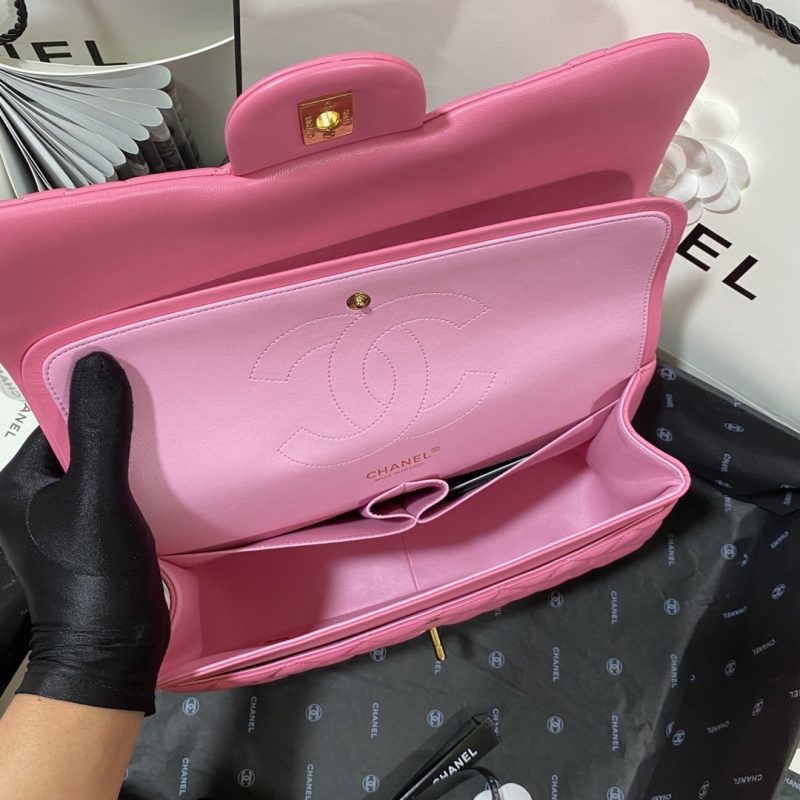 CHLLarge Classic Handbag Gold Hardware PiNike For Women, Women’s Handbags, Shoulder Bags 11.8in/30cm - Image 6