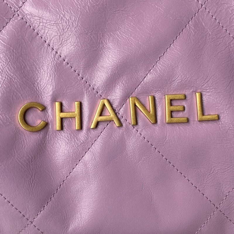 CHL Backpack Purple Shiny Large Bag For Women 51cm/20in - Image 9