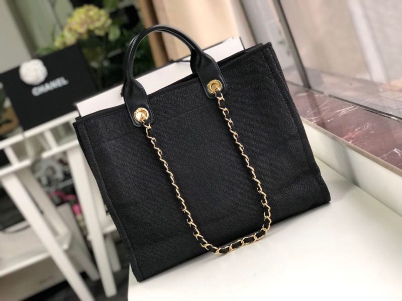 CHL Deauville Tote 38cm Black/Grey For Women A66941 - Image 3