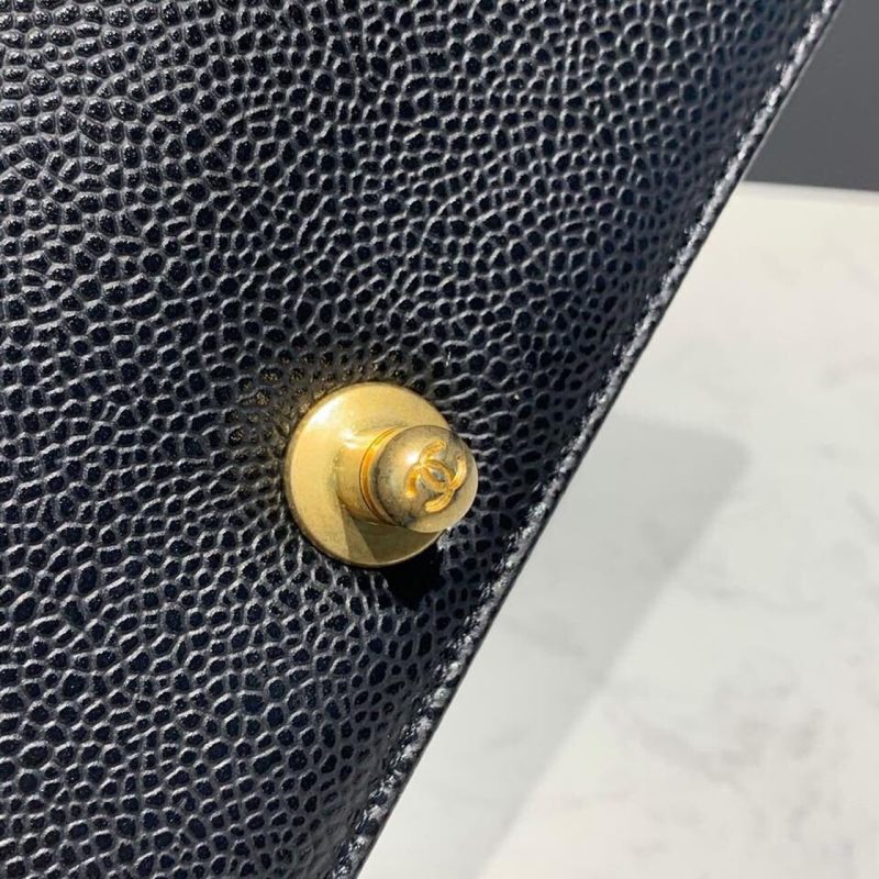 CHL Boy Handbag Gold Toned Hardware Black For Women, Women’s Bags, Shoulder And Crossbody Bags 9.8in/25cm A67086 - Image 10