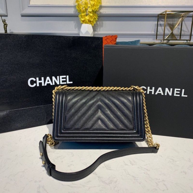 CHL Boy HandBag Black For Women, Women’s Bags, Shoulder And Crossbody Bags 9.8in/25cm A67086 - Image 6