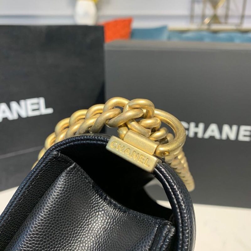 CHL Boy HandBag Black For Women, Women’s Bags, Shoulder And Crossbody Bags 9.8in/25cm A67086 - Image 7