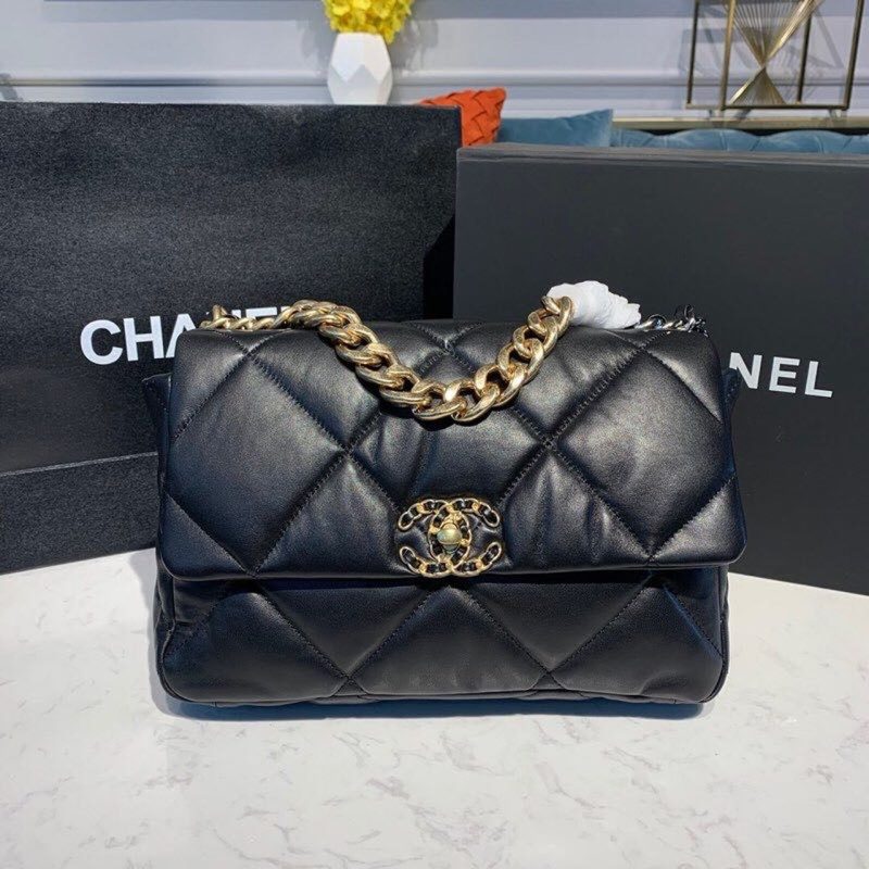 CHL 19 HandBag Black For Women 11.8in/30cm - Image 2