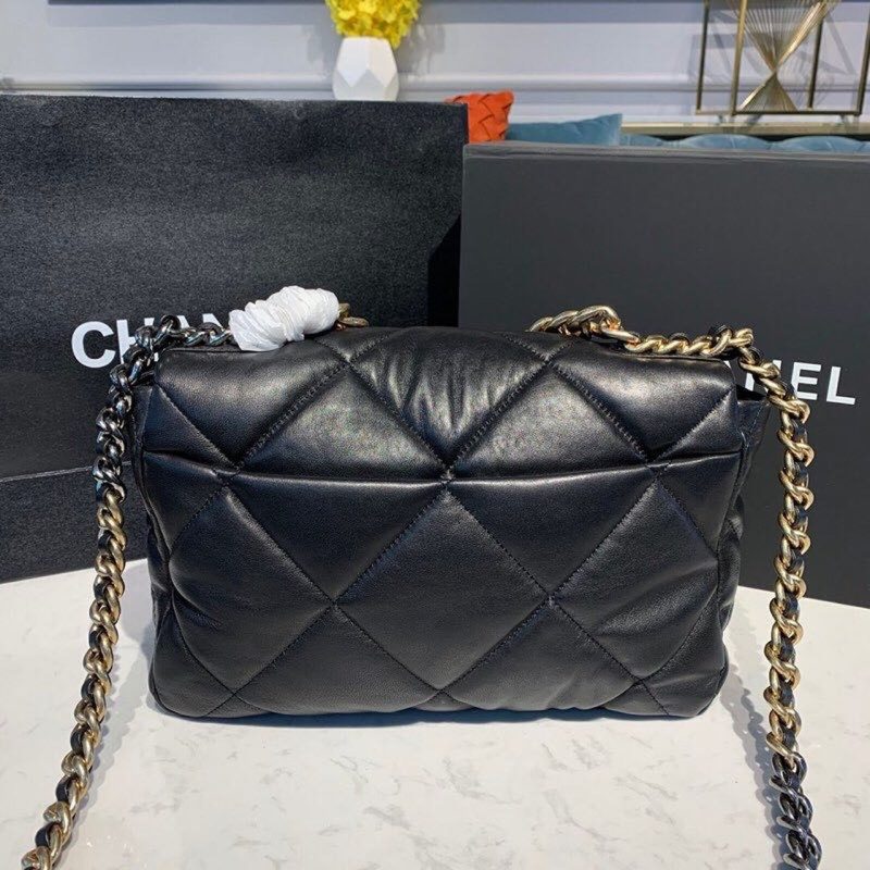 CHL 19 HandBag Black For Women 11.8in/30cm - Image 4