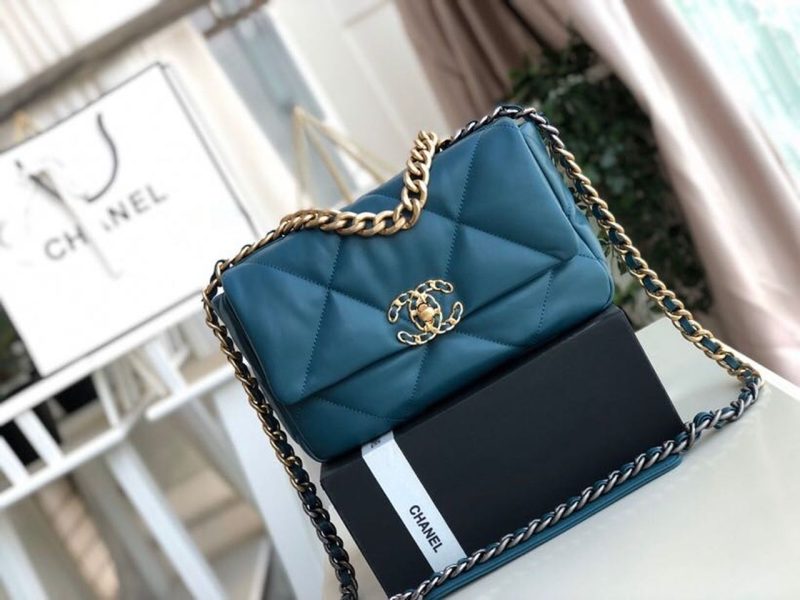 CHL 19 Handbag Teal For Women, Women’s Bags, Shoulder And Crossbody Bags 10.2in/26cm AS1160 - Image 2