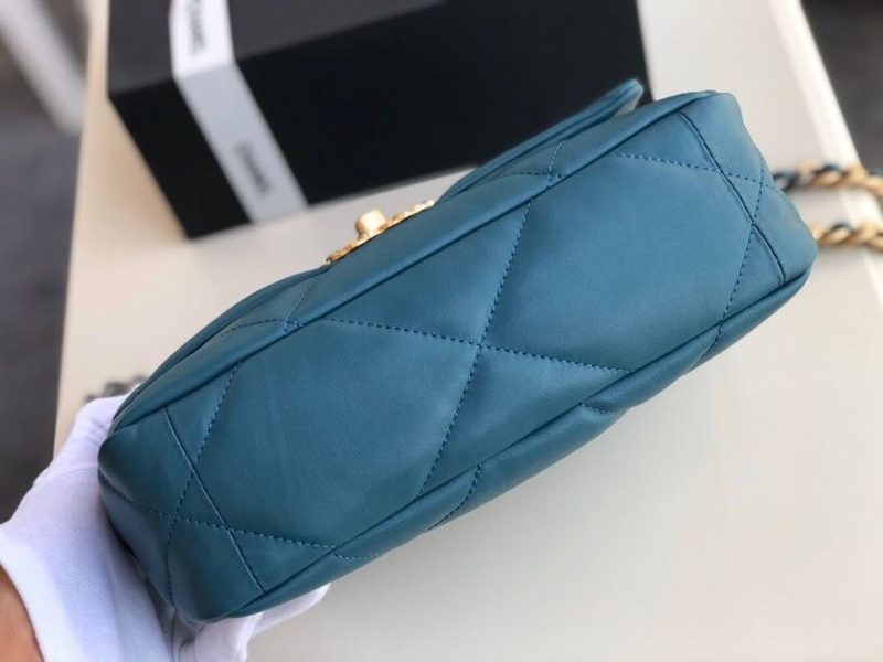 CHL 19 Handbag Teal For Women, Women’s Bags, Shoulder And Crossbody Bags 10.2in/26cm AS1160 - Image 5