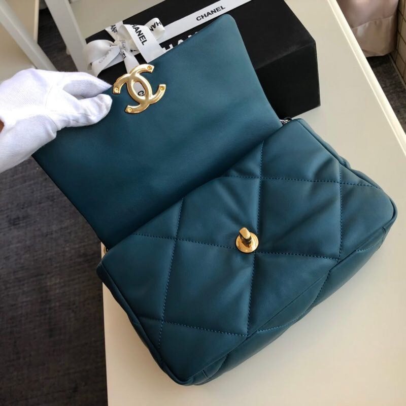 CHL 19 Handbag Teal For Women, Women’s Bags, Shoulder And Crossbody Bags 10.2in/26cm AS1160 - Image 6