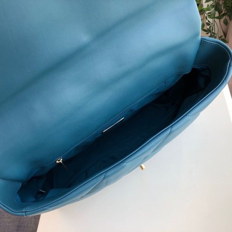 CHL 19 Maxi Handbag Teal For Women, Women’s Bags, Shoulder And Crossbody Bags 14in/36cm AS1162 - Image 9