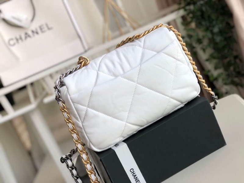 CHL 19 HandBag White For Women 10.1in/26cm AS1160 - Image 4