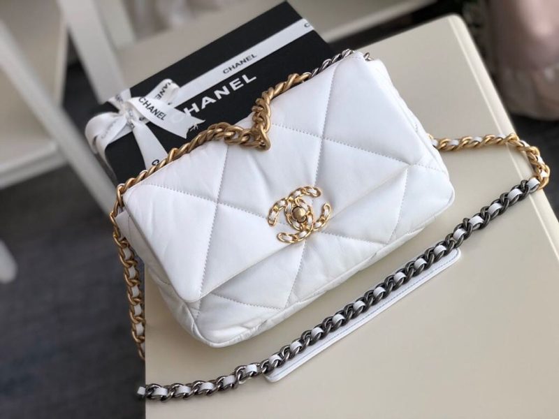 CHL 19 HandBag White For Women 10.1in/26cm AS1160 - Image 5