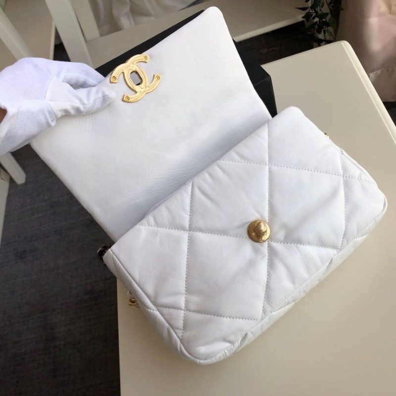 CHL 19 HandBag White For Women 10.1in/26cm AS1160 - Image 8