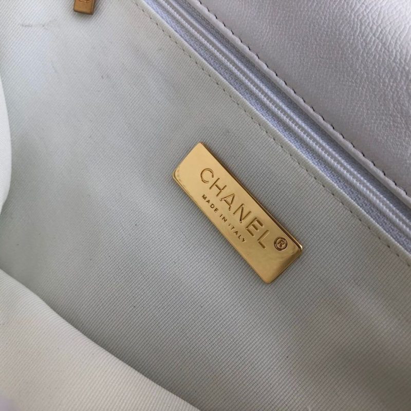 CHL 19 Maxi HandBag White For Women, Women’s Bags, Shoulder And Crossbody Bags 14in/36cm AS1162 - Image 10
