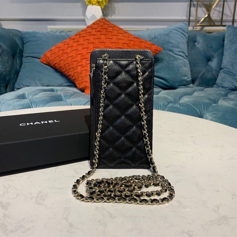 CHL Classic Cluth With Chain Black For Women, Women’s Wallet 7in/18cm AP0990 - Image 3