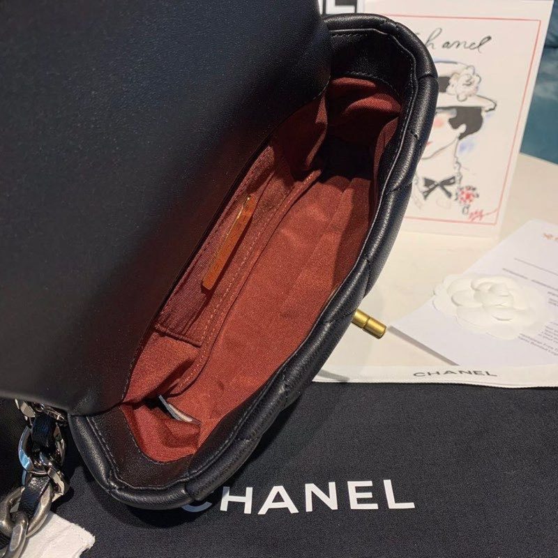 CHL 19 Waist Bag Black For Women, Women’s Bags 7.8in/20cm AS1163 - Image 10