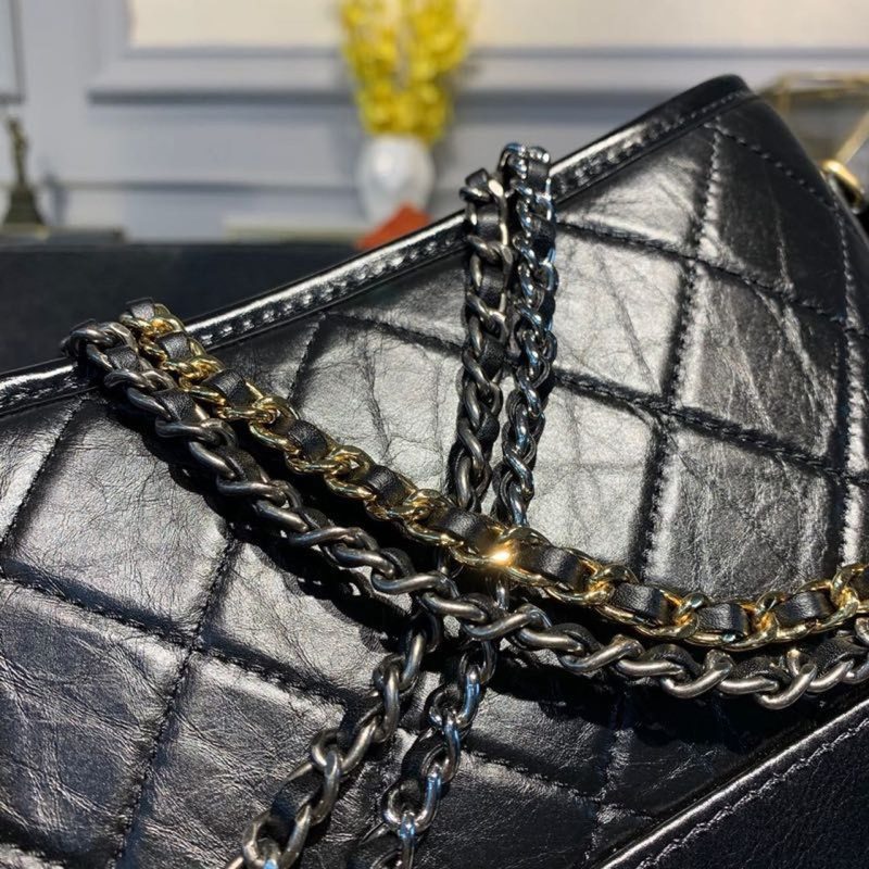 CHLGabrielle Hobo Handbag Black For Women, Women’s Bags, Shoulder And Crossbody Bags 7.8in/20cm AS1582 B03936 94305 - Image 4