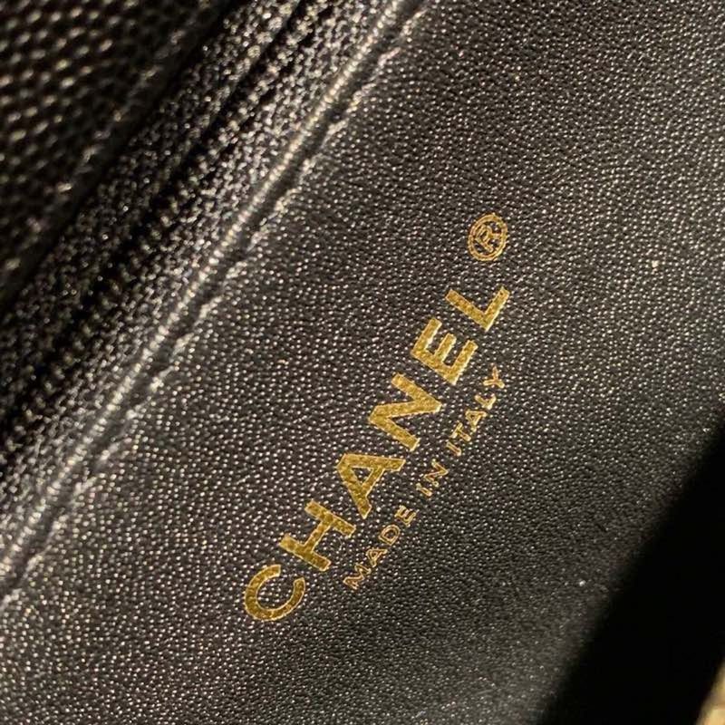 CHLLarge Flap Bag With Top Handle Black For Women, Women’s Handbags, Shoulder And Crossbody Bags 11in/28cm A92991 - Image 9