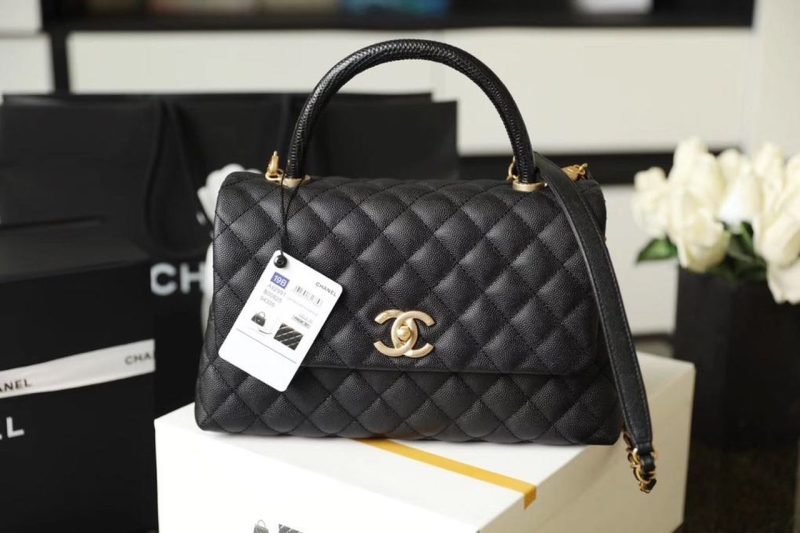 CHLHandbag With Top Handle Black For Women 11in/28cm - Image 2