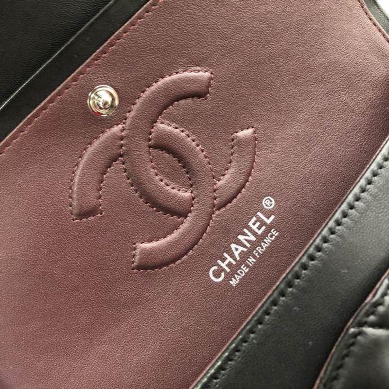 CHL Classic HandBag Black For Women 9.9in/25.5cm A01112 - Image 10
