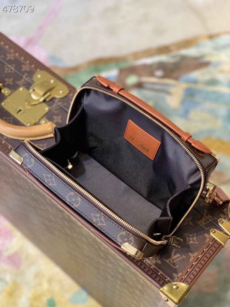 LVxNBA Handle Trunk Monogram Canvas For Men, Bags, Messenger And Crossbody Bags 8.5in/21.5cm LV M45785 - Image 3