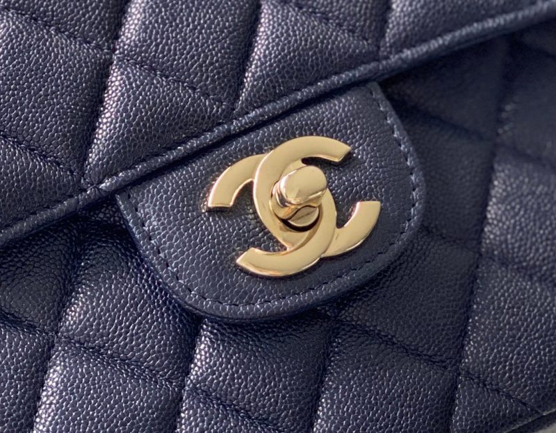 CHL Classic Handbag 26cm Dark Blue For Women A01112 - Image 2