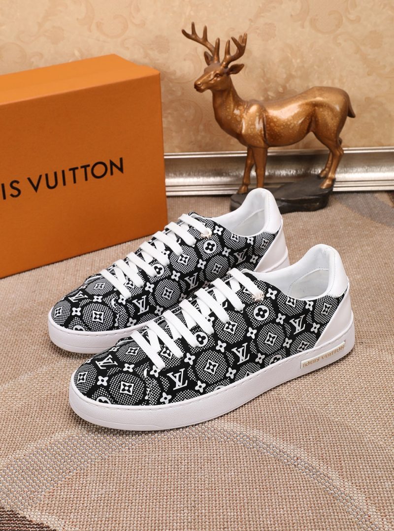 LUV Time Out Black And White Sneaker - Image 3