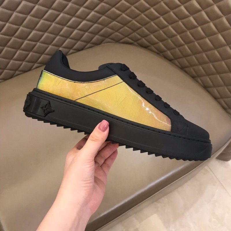 LUV Time Out Black Yellow Sneaker - Image 6