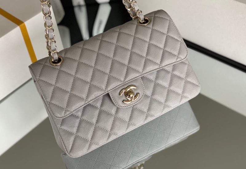 CHL Classic Handbag 26cm Grey For Women A01112