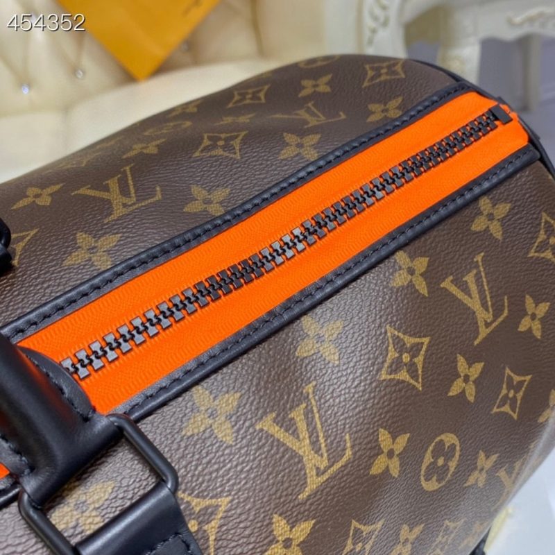 LV X Virgil Abloh Keepall Bandouliere 50 Monogram Canvas For Men, Bags 19.7in/50cm LV M45616 - Image 8