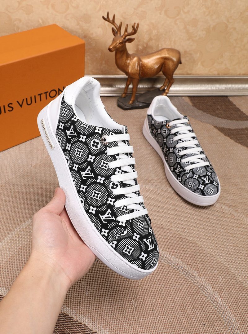 LUV Time Out Black And White Sneaker - Image 4