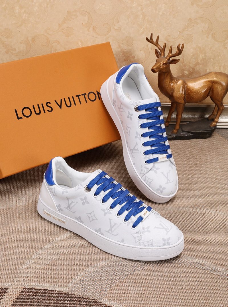 LUV Time Out Blue And White Sneaker - Image 4