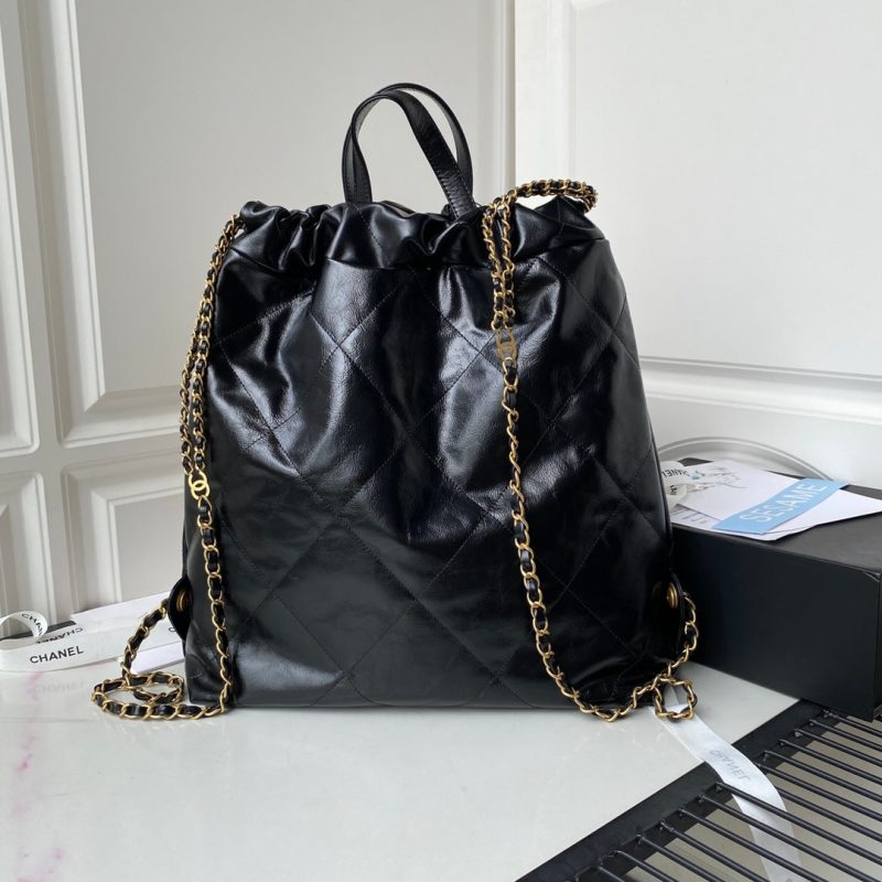 CHL Backpack Black Large Bag For Women 51cm/20in - Image 8
