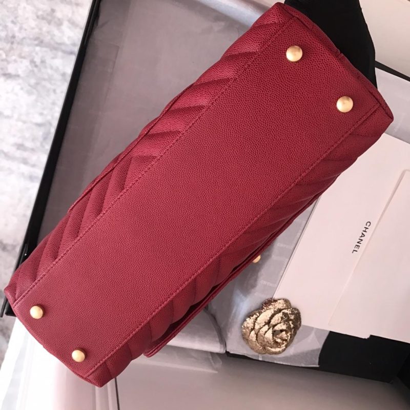 CHLHandbag With Top Handle Red For Women 11in/28cm - Image 7