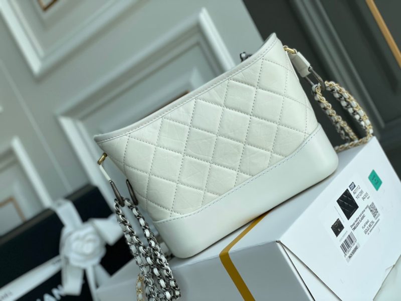 CHL CO-CO Gabrielle Hobo Bag White For Women 7.8in/20cm - Image 3