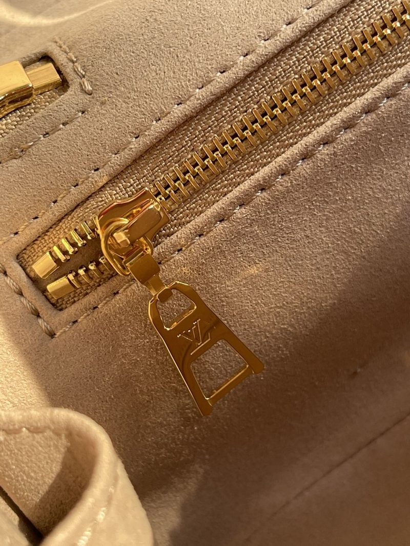 LV Vanity PM Handbag Monogram Empreinte Tourterelle Beige For Women, Women’s Handbags, Shoulder And Crossbody Bags 7.5in/19cm LV M45608 - Image 3