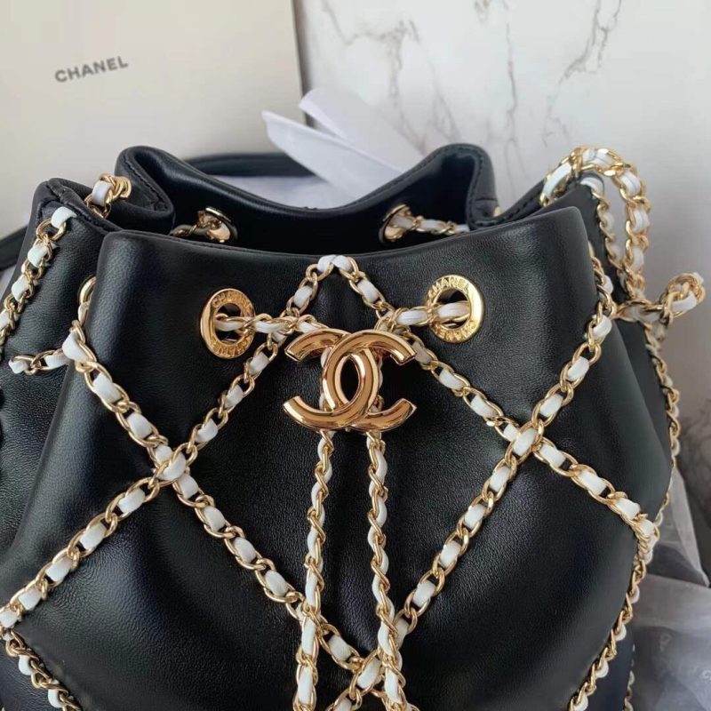 CHL 21 Handbag Black For Women, Women’s Bags 8.6in/22cm - Image 2