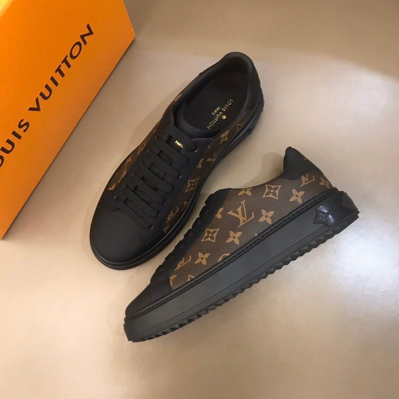LUV Time Out Brown Black Sneaker - Image 3