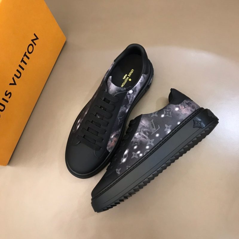 LUV Time Out Black Yellow Sneaker