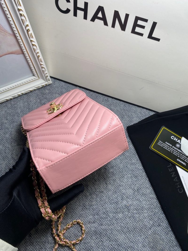 CHL Chevron Trendy CHL Phone PiNike Bag For Women 18cm/7in - Image 6