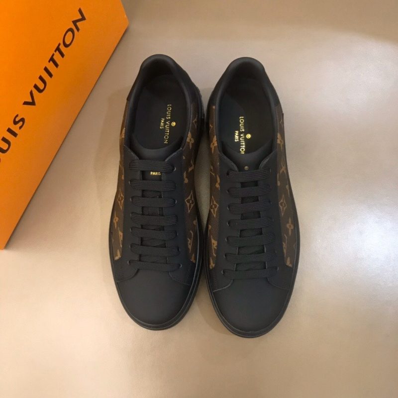 LUV Time Out Brown Black Sneaker