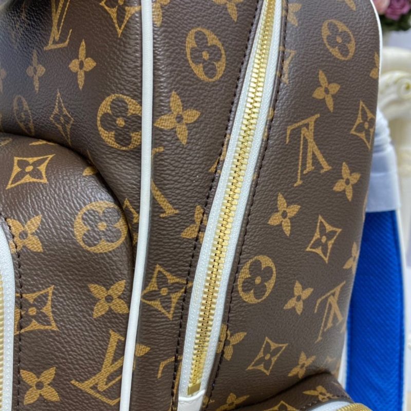 LV x NBA New Backpack Monogram Canvas By Virgil Abloh For Men, Bags 15.7in/40cm LV M45581 - Image 5