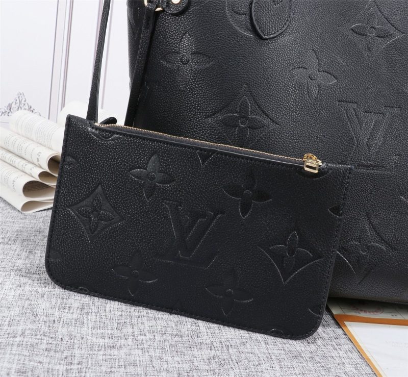 LVNeverfull Monogram Empreinte 32cm/ Black - Image 6