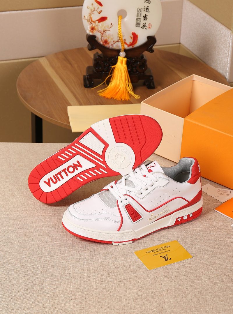 LUV SurfaCN In CNnogram Red White Sneaker - Image 9