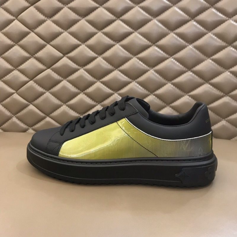 LUV Time Out Black Yellow Sneaker - Image 4