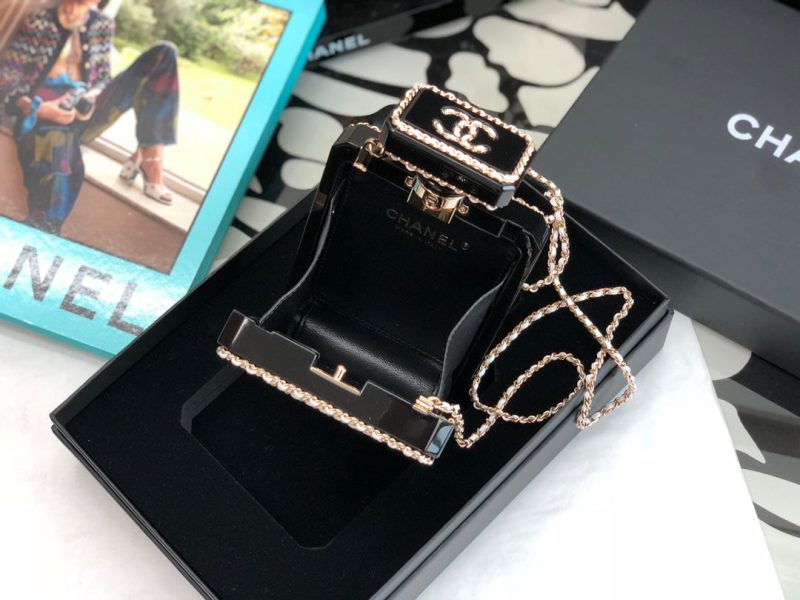 CHL Evening Bag Black and White For Women 6.2in/16cm AS3263 B08048 NI121 - Image 8