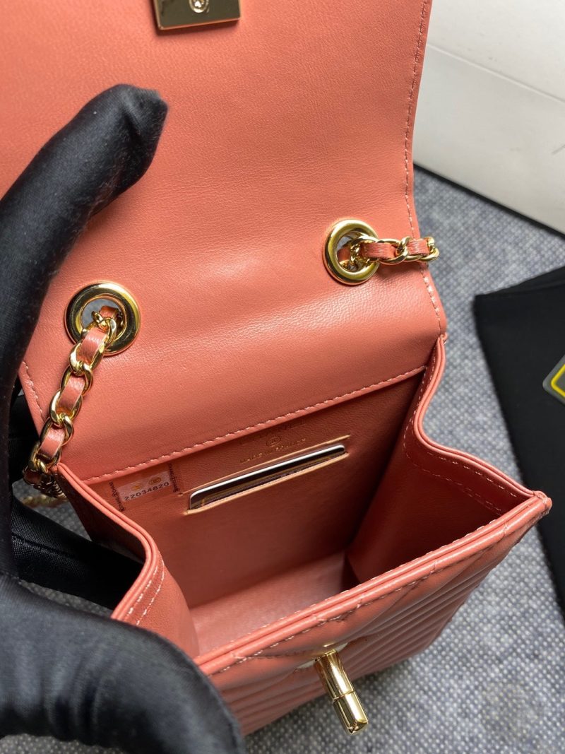 CHL Chevron Trendy CHL Phone Nude Bag For Women 18cm/7in - Image 7