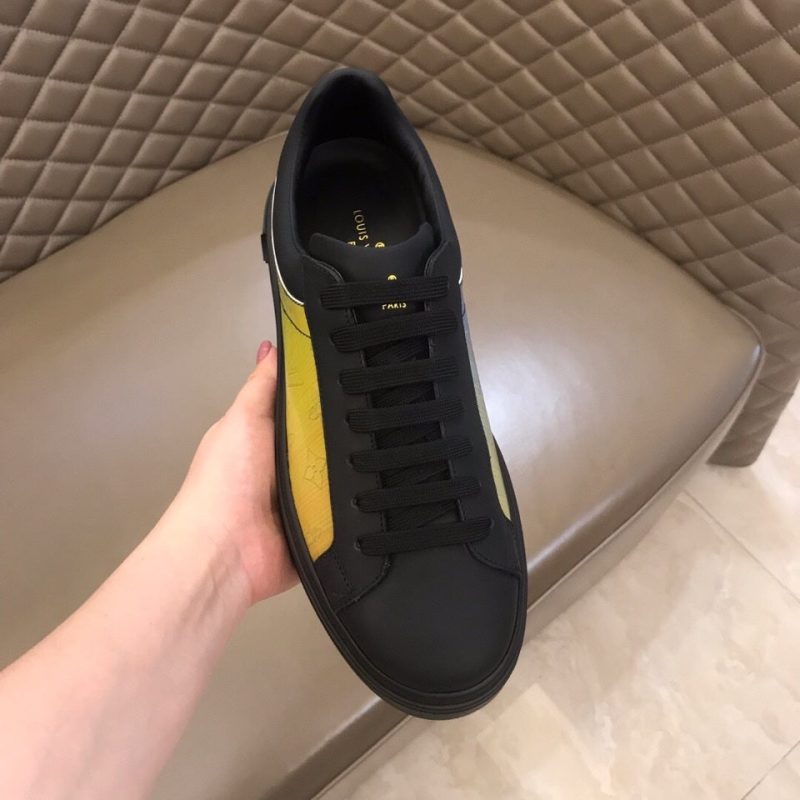 LUV Time Out Black Yellow Sneaker - Image 5