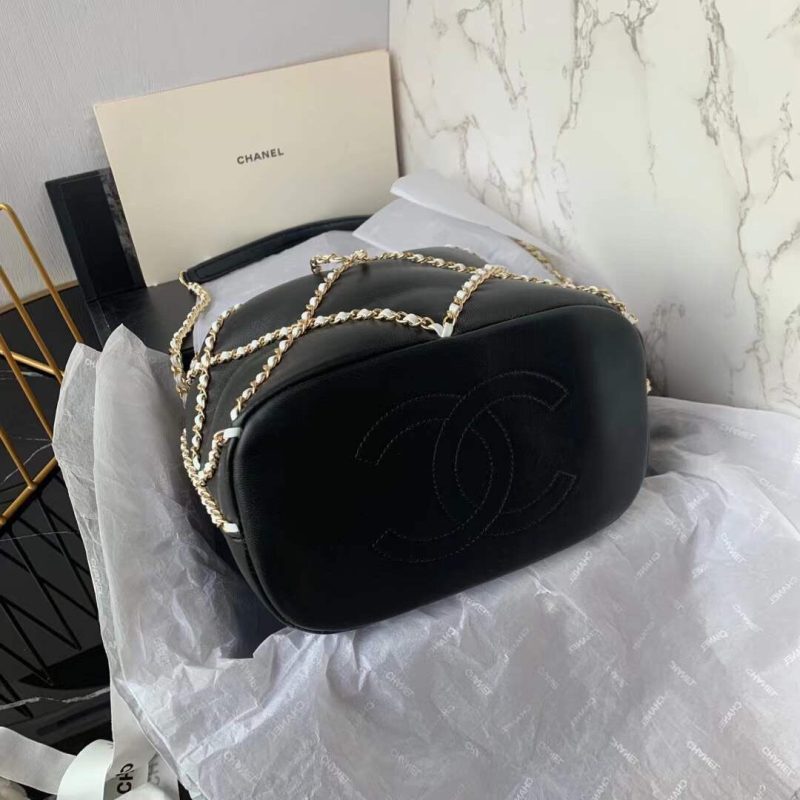 CHL 21 Handbag Black For Women, Women’s Bags 8.6in/22cm - Image 8