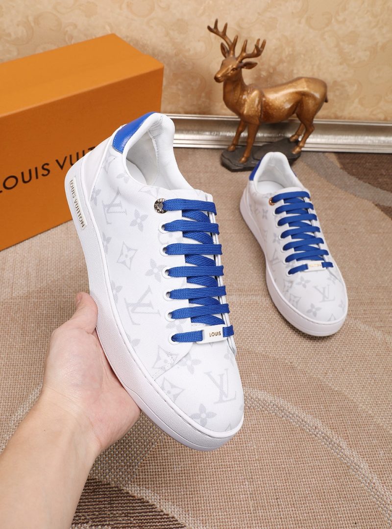 LUV Time Out Blue And White Sneaker