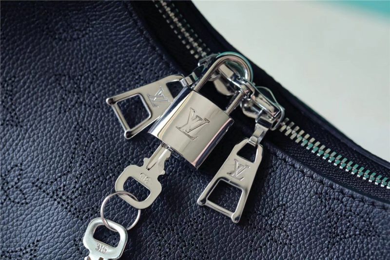 LV Why Knot MM Mahina Black For Women,  Shoulder And Crossbody Bags 13.4in/34cm LV M20788 - Image 5